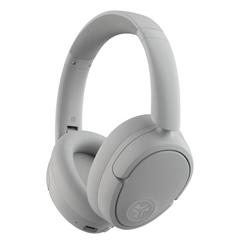JLab JBuds Lux ANC Wireless Headphones, Cloud White, Hybrid Active