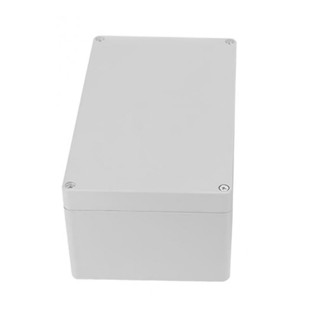 150x200x130 White Outdoor Junction Box IP65 Waterproof, Surface Mounted Outdoor Enclosures with Screws, for Camera, LED Strip, Road Sign Cable Connection