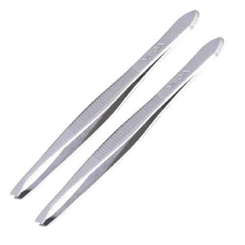 VEGA Tweezer, Silver (Pack of 2)