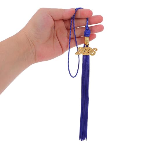 Recuerdos para birrete académico azul 2026 como regalo conmemorativo en paquete de 12 piezas 5