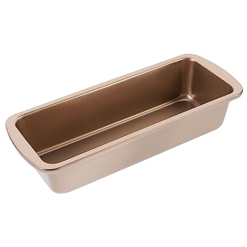 OUNONA Carbon Steel Non Stick Loaf Pan Toast Baking Mold for Uniform Heating for Home Baking Family Gatherings Parties Capacity Bread Mold