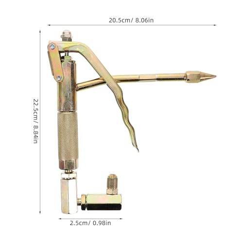 Adaptador para engrase neumático con manguera de acero de alta presión 3