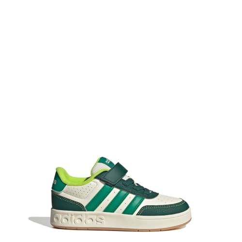 adidas Unisex-Child Breakbase Elastic Lace & Strap Sneaker3