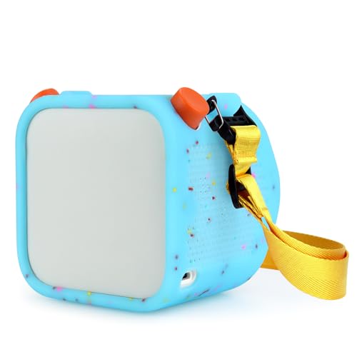 Coque silicone Yoto Player 3 bleu anti-glisse silicone