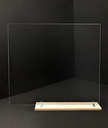 Extended Workplace Divider 33" W x 32" H - 3/16" acrylic