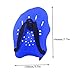Ruqingg Swim Paddle Swimming Hand Paddles with Adjustable Straps Pool Exercise Equipment Strength Training Aid Bluelap