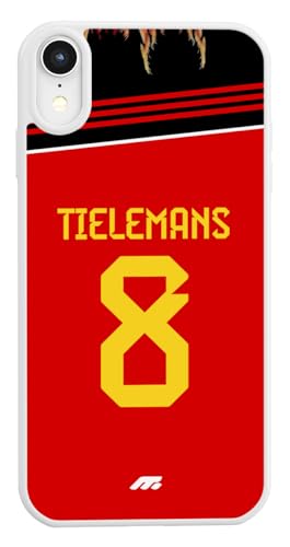 MYCASEFC Coque Football Youri Tielemans Belgique Personnalisée HTC 10. Housse de Football pour Smartphone pour Les Fans de Football - Idée Cadeau - Design de...