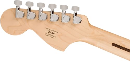 Image of Squire Sonic Mustang Electric Guitar, Torino Red, Maple Fingerboard