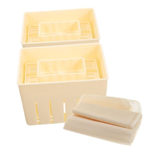 AUTSUPPL Homemade Tofu Molding Box Large Tofu Pressing Molds Smooth Interior for Easy Demolding