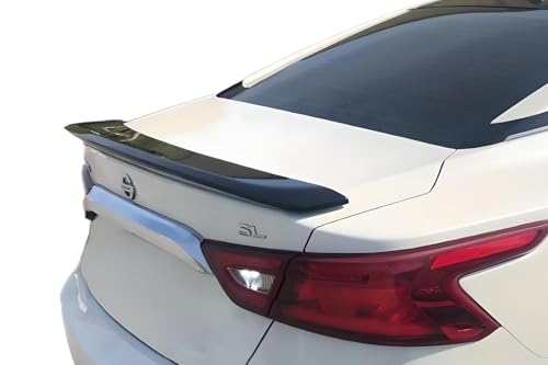 Factory Style SR Spoiler Made for The Maxima 2016-2022 Painted in The Factory Paint Code KH3 Black Obsidian SWK556