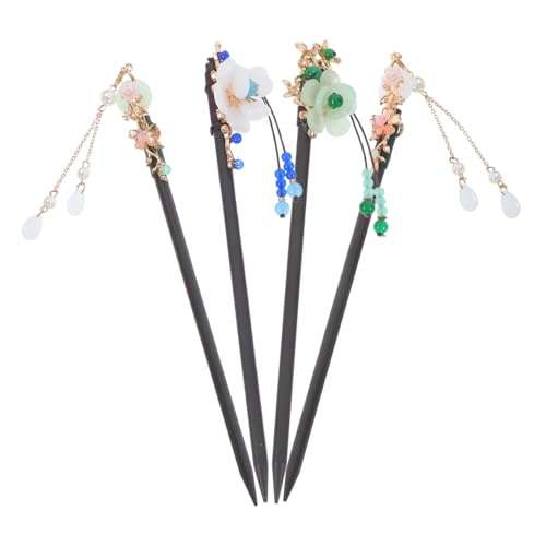 Horquillas chinas para pelo de madera el regalo clásico perfecto de accesorios hanfu femeninos