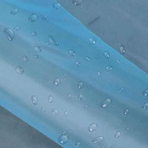 Telo in polietilene trasparente resistente per serre, tunnel e agricoltura, copertura in plastica resistente per pittura e protezione dalla polvere