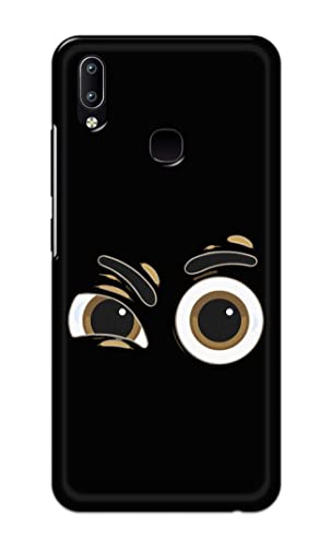 Image of PRINTFIDAA Funky Expression of Cartoon Eyes Printed Designer Hard Back Case Cover for Vivo Y91 / Vivo Y95 -(TY) MVN1004
