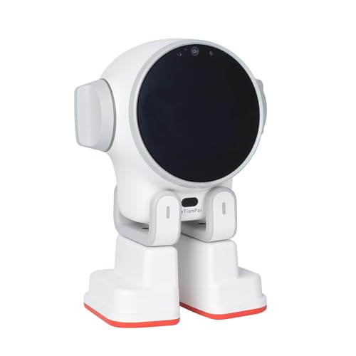 QUJUSO Robô de mesa Rux AI, diálogo por voz, monitoramento remoto, inteligência artificial, brinquedo complementar A55, processador central integrado de 4 GB de RAM/32 GB de ROM