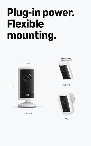 Ring Outdoor Cam 4K Pro (newest model), Plug-In, Retinal 4K with wide-angle video, 10x Enhanced Zoom, and Night Vision, 3-Pack, White - image 6