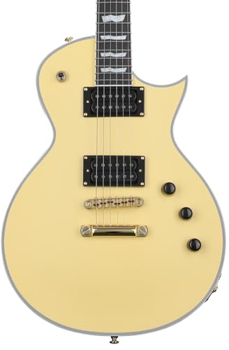 Ltd EC1000TCTM-VGS – Guitare électrique CTM Vintage Gold Satin - Les Beatles, Paul McCartney, John Lennon, RIngo Starr, George Harrison Ltd EC1000TCTM-VGS - Guitare électrique CTM Vintage Gold Satin