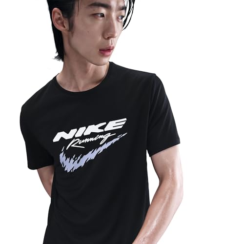 Image of Nike Mens Rn Enrgy Miler Dri Fit Uv Running Top