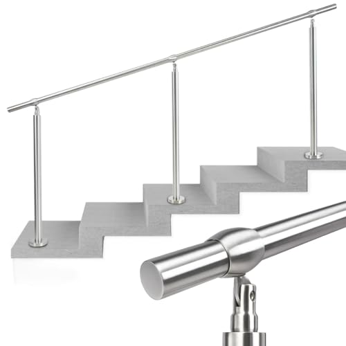 EastEamily �肷�� ���O �K�i DIY �p�x�����\ 200x86cm �ω׏d200kg �X�e�����X�| �h�K �ϋv�� ���S ����~�� �K�i�萠 �O���b�v���a3.2cm �ȒP�Ȏ��t�� ���� ���O ���� ���p ���{��������t��(�V���o�[)