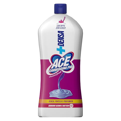 ACE Candeggina Più Denso Squeeze Aroma Floreale, Flacone da 1 litro