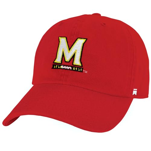 University of Maryland Terrapins Team Logo Hat, Red