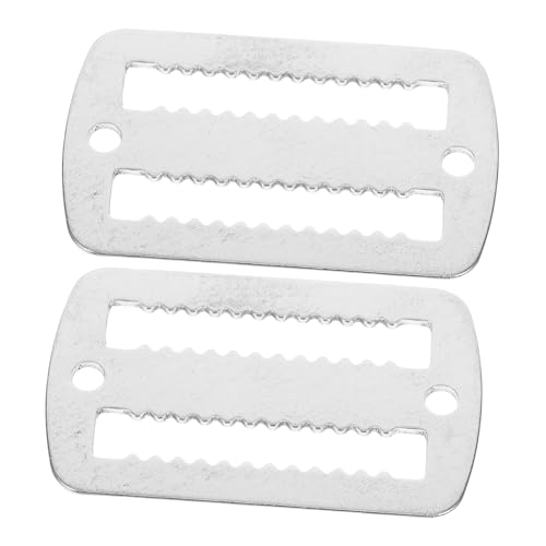 BRIGHTFUFU Diving Weight Belt Retainer with Serrated Stainless Steel Buckle Easy to Attach for Snorkeling Freediving