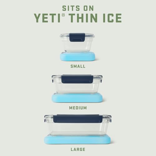 Image of YETI Plastic Food Storage Container, BPA Free, Locking & Airtight Lid, Microwave, Freezer, and Dishwasher Safe, Leak-Proof, Cooler and Thin Ice Compatible