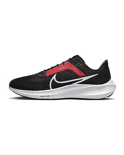 Nike Mens Air Zoom Pegasus 40 Running & Training Shoes Black 10 Medium (D)