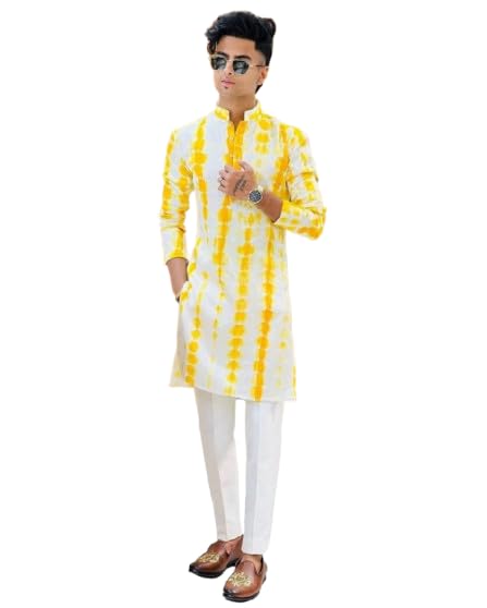 crystal revenue Men's Kurta with Classic Sequence Design-picture-57