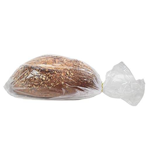 Blue Donuts Clear Bread Bag - 100 count / Includes 100 Cable Ties image_0