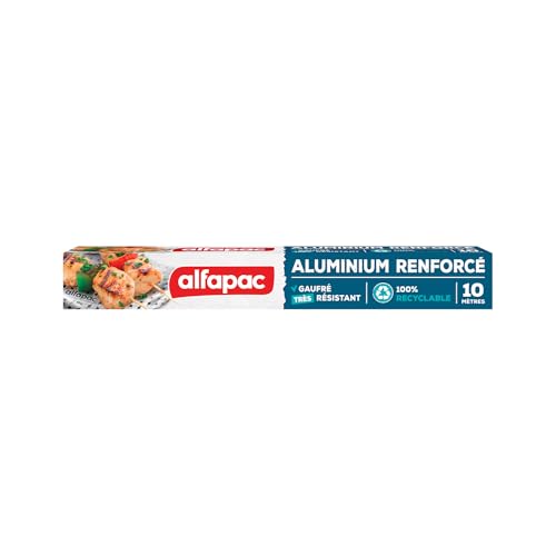 Alfapac Aluminiumfolie, geprägt, 10 m x 0.29