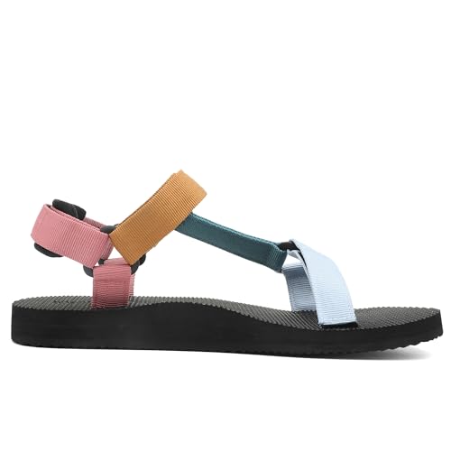Image of Women's Original Sandals Comfortable Quick-Drying Casual Sport Sandal Walking Hiking Water Sandals With Arch Support 2025