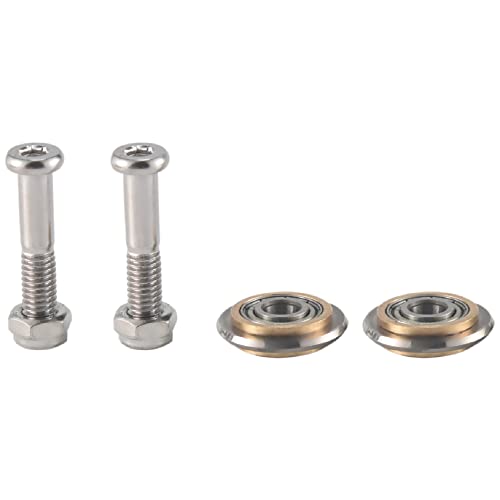 Quystetes Cortadora de Rueda de Azulejos de 2 Piezas, Cortadora de Azulejos, Rueda de PuntuacióN de Repuesto con Perno y Tuerca de Bloqueo para MáQuina de Corte Manual