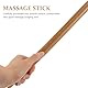 Lurrose Bambus-Muskelmassagestab - Massagewerkzeuge, Massagestange, Massagerolle und Guasha-Holz-Stick-Werkzeuge
