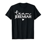 Team Jeremiah Bday T Shirts for Men Women Heart