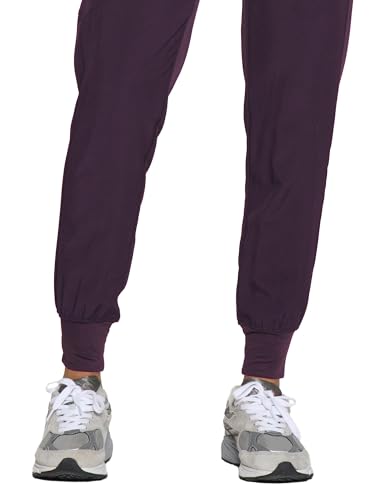 Image of COZYFIT Womens Scrub Pants - Soft Stretch Yoga Style with 5 Pockets, Slim Fit Jogger Scrubs Pants for Women