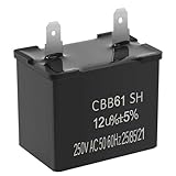 297286803 Refrigerator Run Capacitor by Podoy Compatible with Kenmore Frigidaire Electrolux Crosley Gibson Refrigerators and Freezers