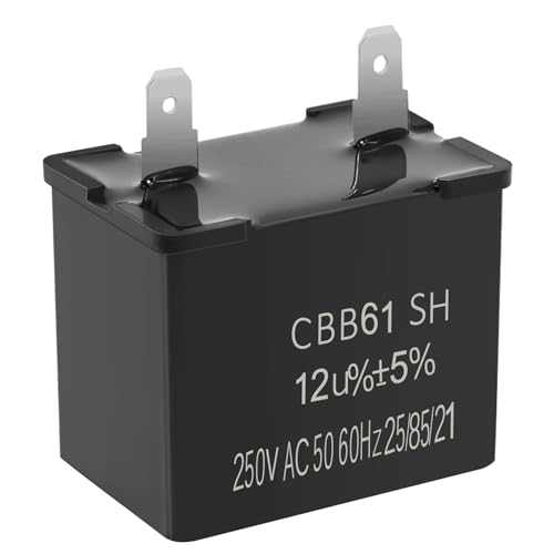 297286803 297286804 Refrigerator Run Capacitor 15μF 250VAC Compatible with Frigi-daire Elec-trolux Kenmore Crosley Gibson Refrigerators & Freezers, Replaces 218909915 216985001