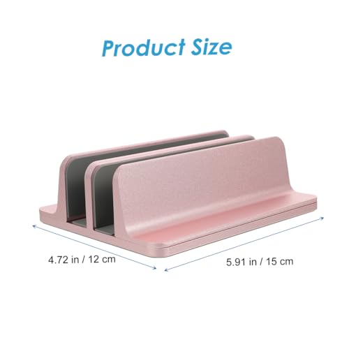 Soporte Vertical para Laptop VOSAREA Rosa miniatura 2