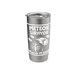 Meteor Survivor March 17 2026 Cleveland Fireball Stainless Steel Insulated Tumbler