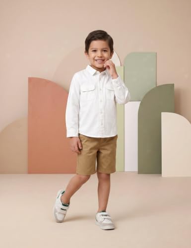 Image of Amazon Brand - Symbol Boys Cotton Double Pocket Full Sleeve Shirt