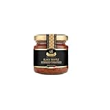 La Rustichella - Black Truffle Sundried Tomatoes Cream Spread 90g - 100% Made in Italy| Vegan, Gluten-Free, Cholesterol-Free