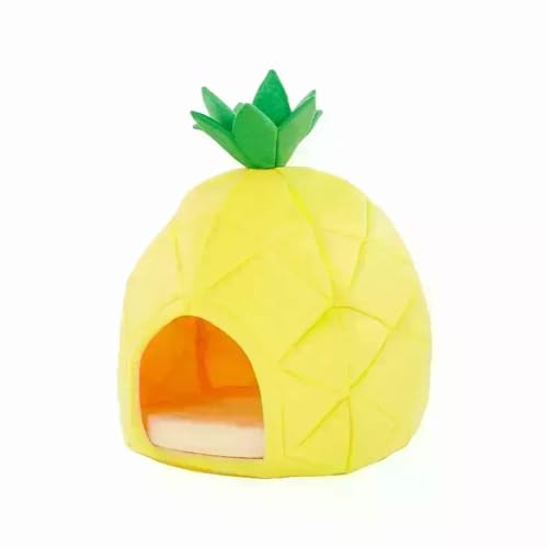 Panier pour animal domestique YML Ananas Jaune Medium pour chien et chat - 3