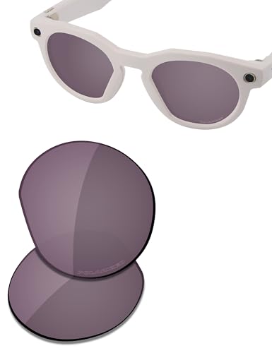 Image of SAUCER Premium Replacement Lenses for Oakley Meta HSTN OW8002 51mm | UV400 Protection, Anti-Scratch, Precise Fit Smart Glass