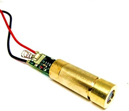 Industrial 405nm 20mW Blue Violet Laser Diode Module Dot/Line/Cross 3-3.7V with Driver & Spring (Color : Line)