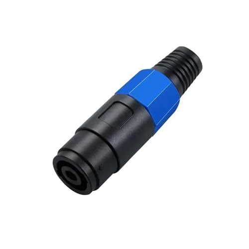 Conector hembra de 4 pines con bloqueo para altavoz profesional en pack de 2 unidades