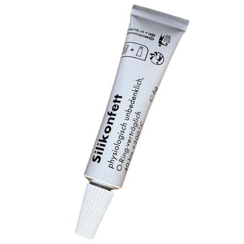 Grasa de silicona apta para alimentos para cafeteras automáticas – Grasa de silicona para juntas, grupos de preparación, unidad de preparación, juntas tóricas, silicona Grease, adecuado para Philips