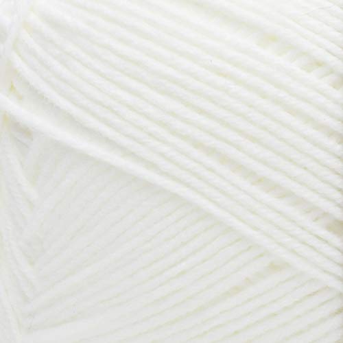 Image of RED HEART Comfort Shimmers Yarn, White Opal