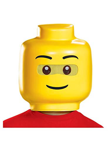 Disguise Lego Guy Child Costume Mask, One Size Child