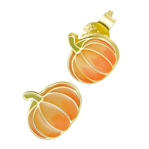 Pendientes de seta y ear cuffs de plata que no pesan, joyas de hoja de arce para hombre