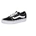 Vans Women’s Ward Suede/Canvas Low-Top Sneakers, Black ((Suede/Canvas) Black/White Iju), 8 UK